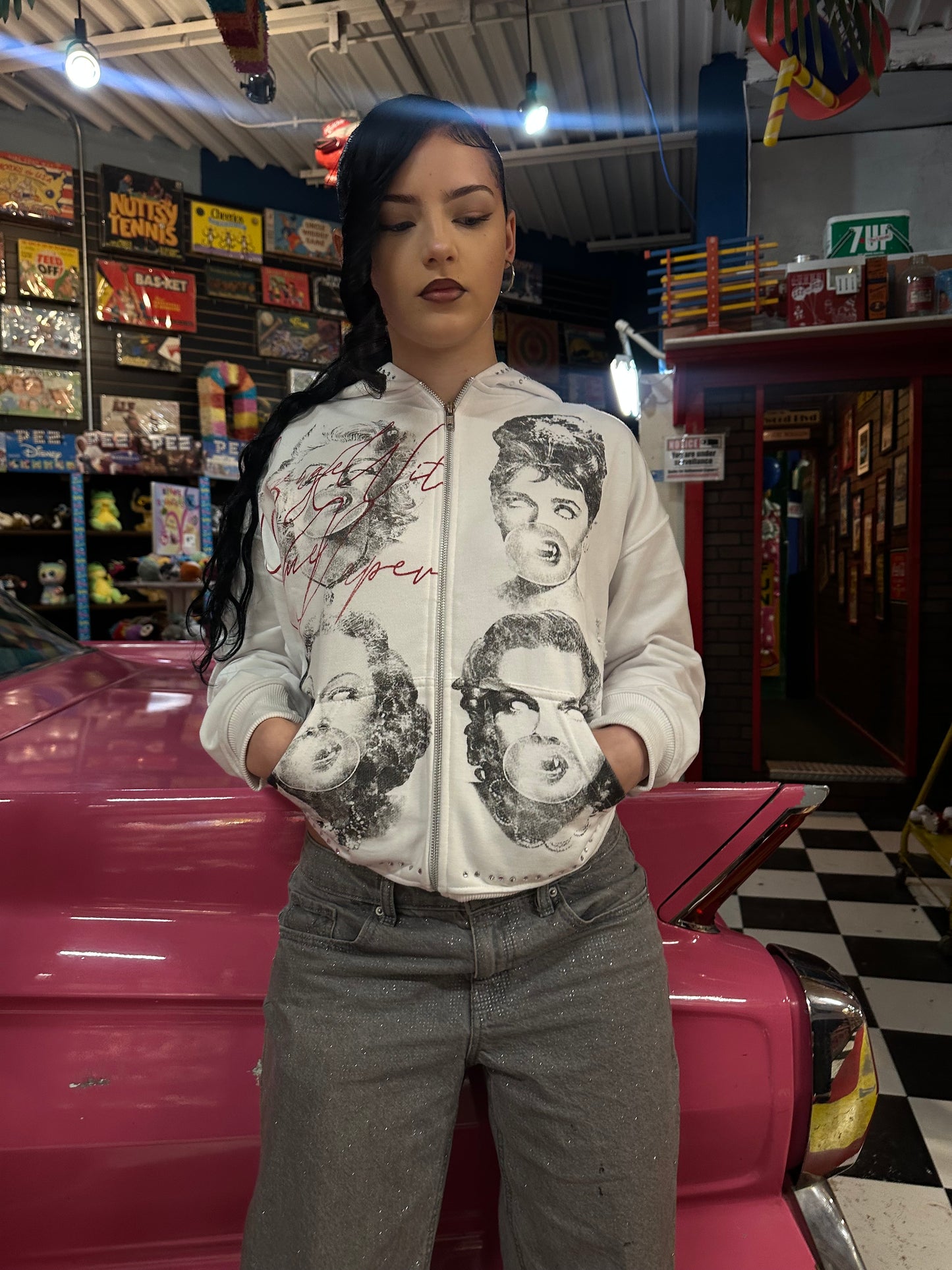 WHITE ‘VAMP’ JACKET
