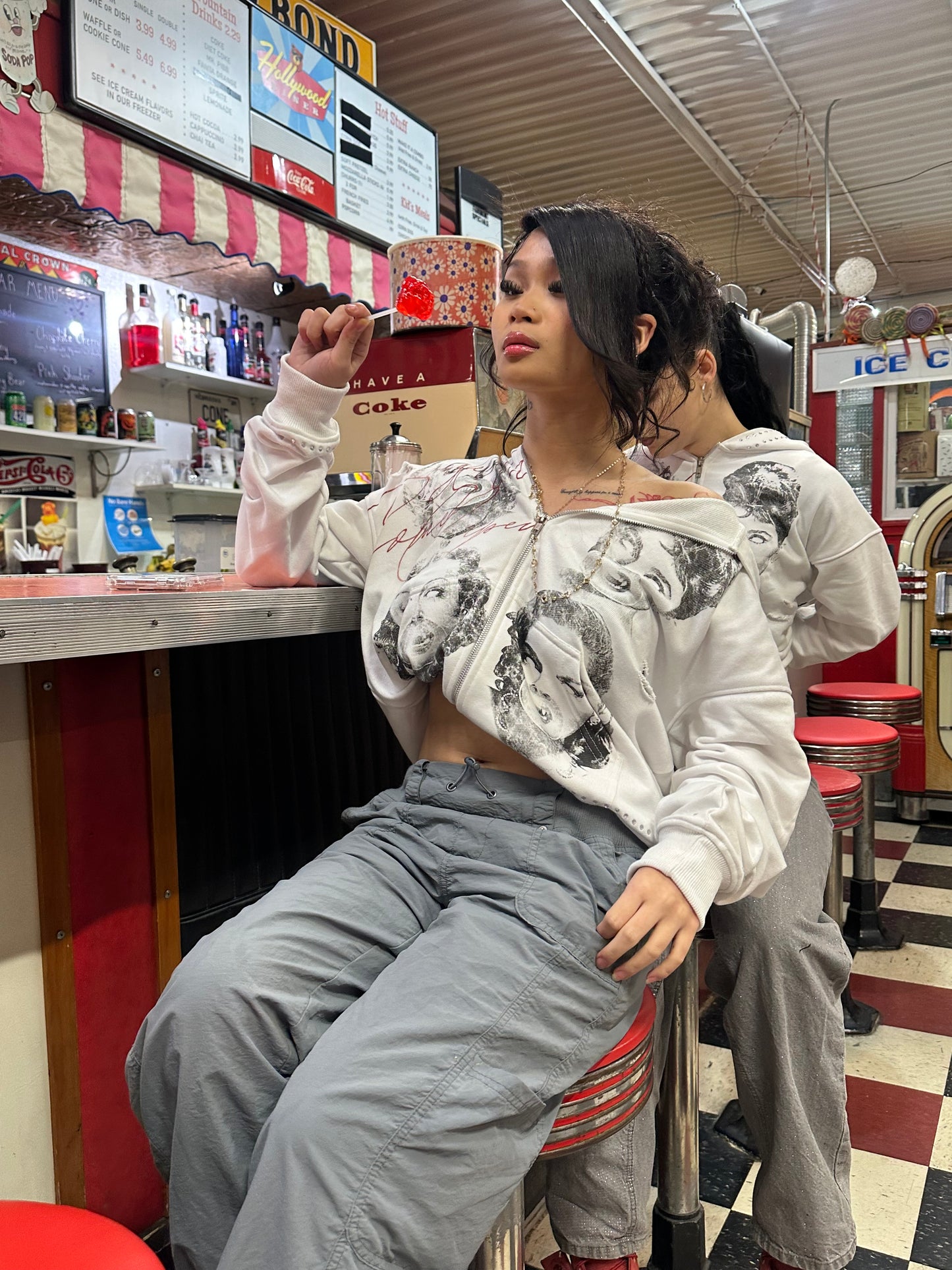 WHITE ‘VAMP’ JACKET